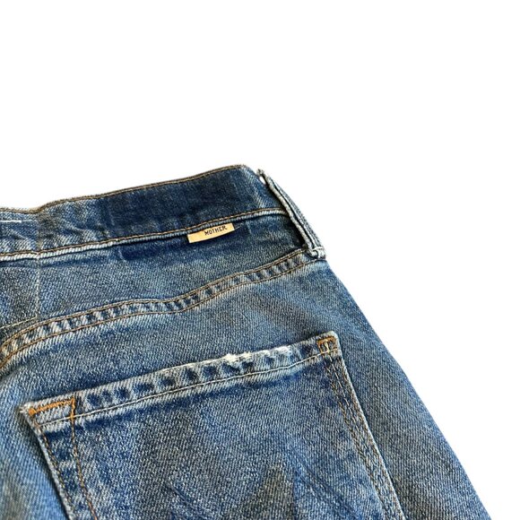 Mother Denim The Tripper Be Careful What You Pray For Cropped Jeans Size 26 - Picture 10 of 13